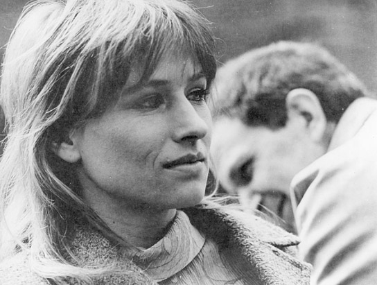 Corinna Harfouch, Michael Gwisdeck in "Der Tangospieler" (1990); Quelle: DFF, © DEFA-Stiftung , Christa Köfer
