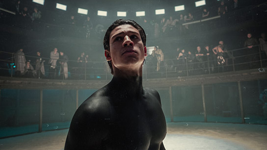 Emilio Sakraya in "Tribes of Europa" (2021); Quelle: Netflix, DFF, © Gordon Timpen