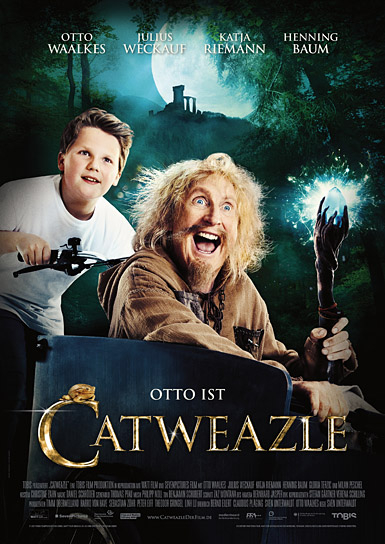 Filmplakat von "Catweazle" (2021); Quelle: TOBIS Film, DFF