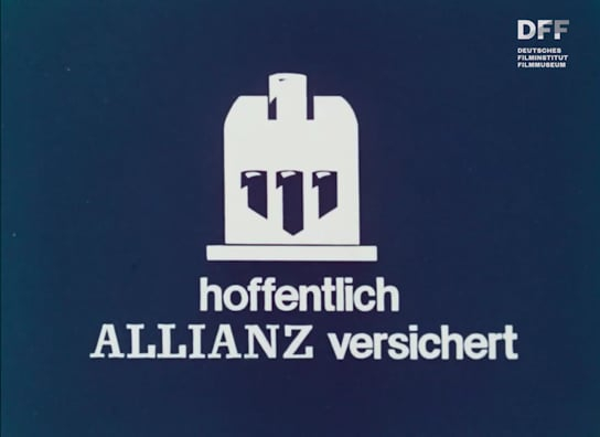 Screenshot aus "ALLIANZ 'Indianer'" (19??); Quelle: DFF
