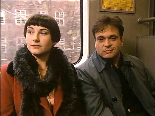 Ivana Broukova, Jockel Tschiersch in "Alle Zeit der Welt" (1997); Quelle: Schramm Film Koerner & Weber