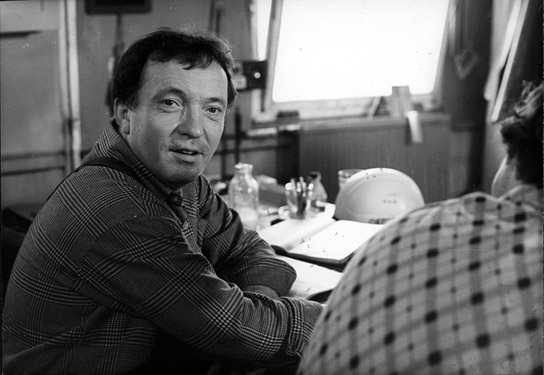 Peter Sodann in "Der Hut des Brigadiers" (1986); Quelle: DEFA-Stiftung, © DEFA-Stiftung, Jörg Erkens