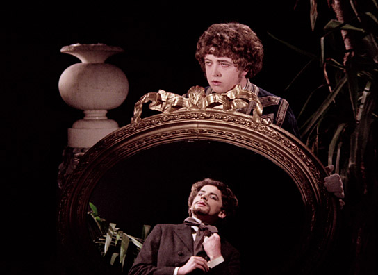 Peter Kern, Harry Baer (v.o.n.u.) in "Ludwig - Requiem für einen jungfräulichen König" (1972); Quelle: Filmgalerie 451, © Filmgalerie 451