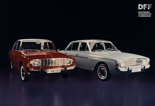 Screenshot aus "Ford Taunus 17 m und 20 m" (1970) Screenshot aus "Ford Taunus 17 m und 20 m" (1970); Quelle: DFF