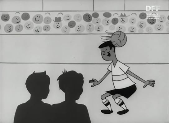 Screenshot aus "Ritter (Nr. 5 Fußball)" (1960); Quelle: DFF