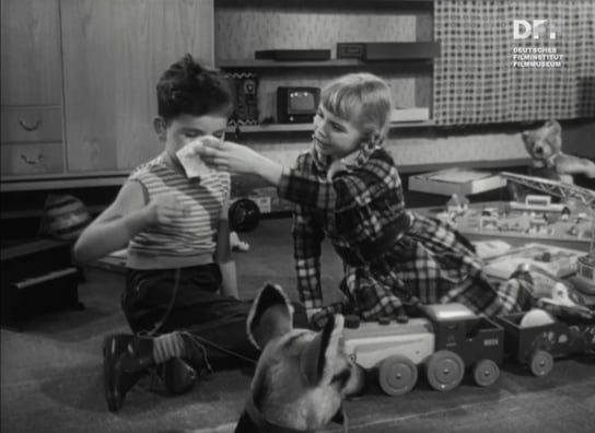 Screenshot aus "Weh Weg (Nr. 2 Kinderzimmer)" (1960); Quelle: DFF