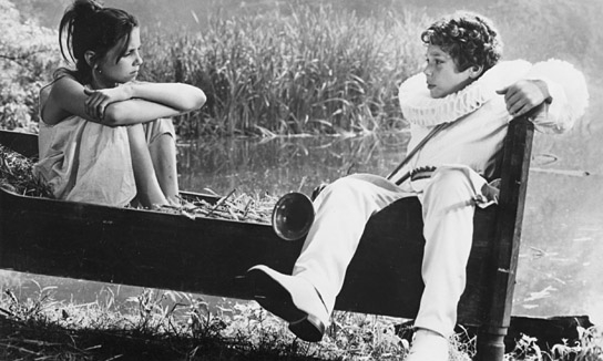 Nadja Klier in "Gritta von Rattenzuhausbeiuns" (1985); Quelle: DFF, © DEFA-Stiftung, Waltraut Pathenheimer
