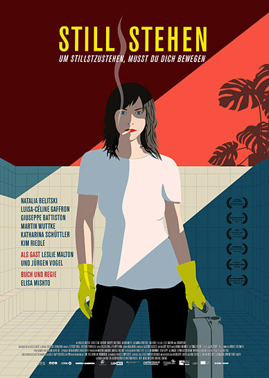 Filmplakat von "Stillstehen" (2019); Quelle: farbfilm verleih, DFF