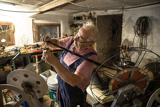 Helmut Göldner in "Kinomann - Von einem der einfach weiter macht" (2020); Quelle: Kippelsteiner Filme, DFF, © Kippelsteiner Filme