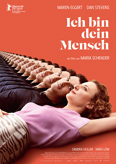 Filmplakat von "Ich bin dein Mensch" (2021); Quelle: Majestic Filmverleih, DFF