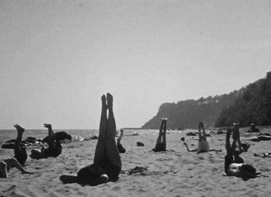 Screenshot aus "Inselsommer" (1937); Quelle: SLUB Dresden, © SLUB Dresden, Filmverband Sachsen (Dresden), Hirsch Film (Dresden)