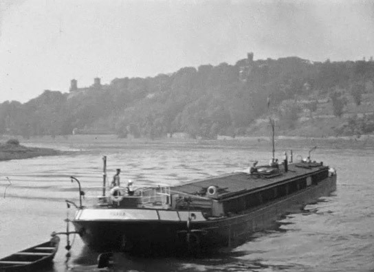Screenshot aus "Schlösser um Dresden" (1936); Quelle: SLUB Dresden, © SLUB Dresden, Filmverband Sachsen (Dresden), Hirsch Film (Dresden)