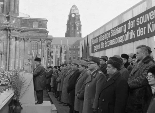 Screenshot aus "Dokumentation 1966/1967: Dresden, Rossendorf, Radebeul, Radeburg" (1967); Quelle: SLUB Dresden, © SLUB Dresden, Filmverband Sachsen (Dresden), Hirsch Film (Dresden)