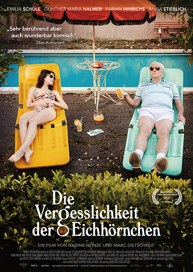 Filmplakat von "Die Vergesslichkeit der Eichhörnchen" (2020); Quelle: Filmwelt Verleihagentur, DFF