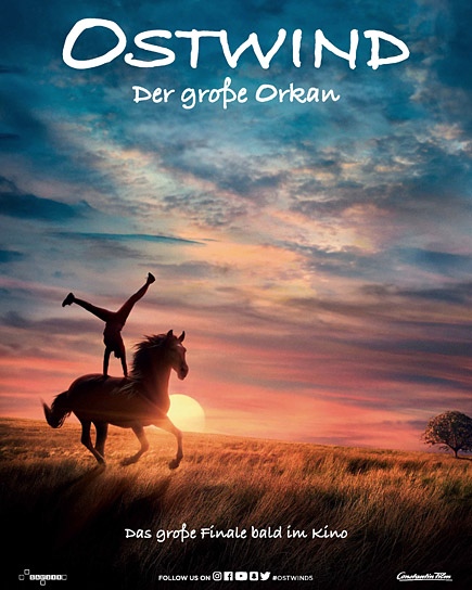 Teaserplakat von "Ostwind - Der große Orkan" (2020); Quelle: Constantin Film, DFF, © 2021 Constantin Film Verleih GmbH