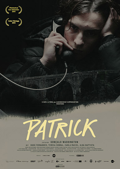 Filmplakat von "Patrick" (2019); Quelle: Real Fiction Filmverleih, DFF