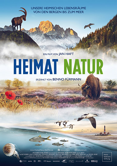 Filmplakat von "Heimat Natur" (2020); Quelle: polyband Medien, DFF