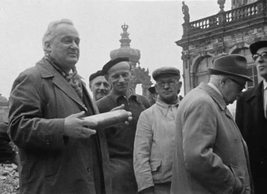 Screenshot aus "Zwinger (Dokumentation 1963)" (1963); Quelle: SLUB Dresden, © SLUB Dresden, Filmverband Sachsen (Dresden), Hirsch Film (Dresden)
