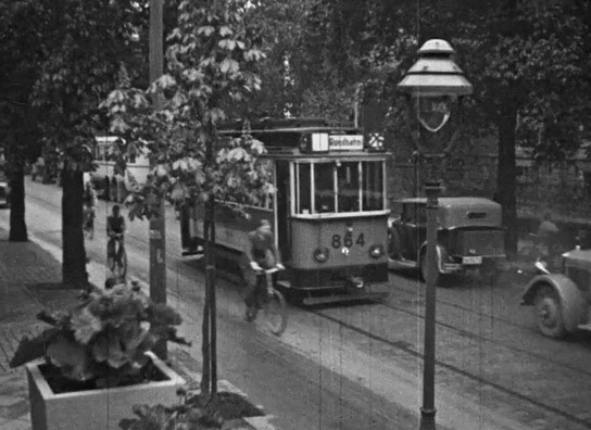Screenshot aus "Privatfilm Erich Krah" (1936?); Quelle: SLUB Dresden, © SLUB Dresden, Filmverband Sachsen (Dresden), Hirsch Film (Dresden)