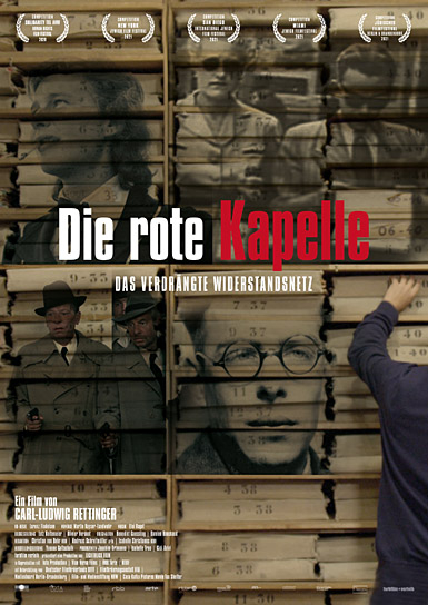 Filmplakat von "Die Rote Kapelle" (2020); Quelle: farbfilm verleih, DFF