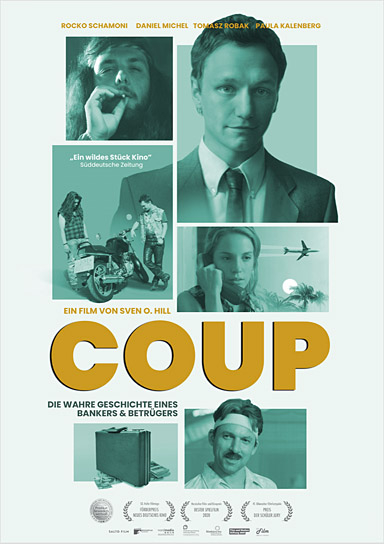 Filmplakat von "Coup" (2019); Quelle: imFilm Agentur + Verleih, DFF