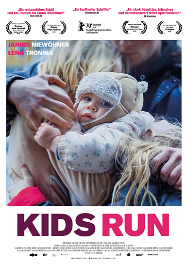Filmplakat von "Kids Run" (2020); Quelle: Farbfilm Verleih, DFF