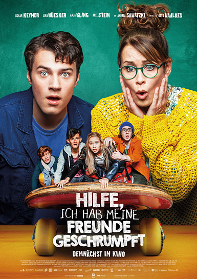 Filmplakat von "Hilfe, ich hab meine Freunde geschrumpft" (2020); Quelle: DCM Film Distribution, DFF