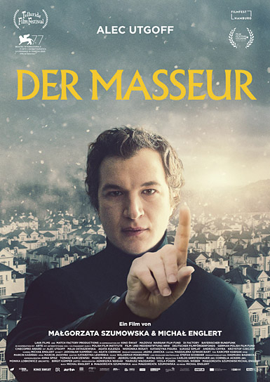 Filmplakat von "Der Masseur" (2020); Quelle: Real Fiction Filmverleih, DFF