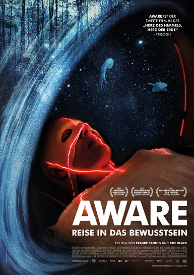 Filmplakat von "Aware - Reise in das Bewusstsein" (2020); Quelle: Piffl Medien, DFF