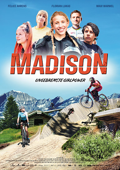Filmplakat von "Madison - Ungebremste Girlpower" (2020); 