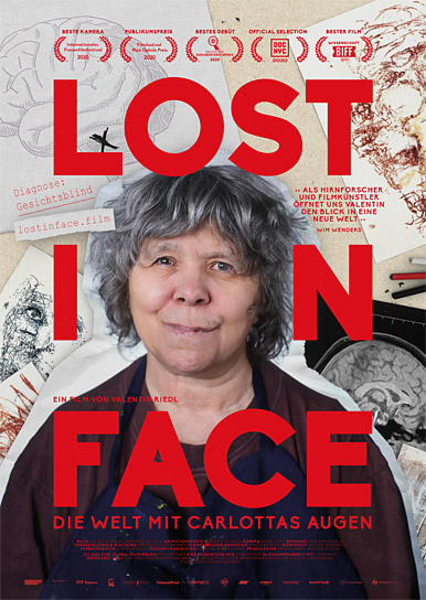 Filmplakat von "Lost in Face" (2019); Quelle: Cine Global Filmverleih, DFF