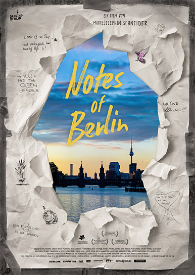 Filmplakat von "Notes of Berlin" (2020); Quelle: UCM.ONE / Darling Berlin, DFF