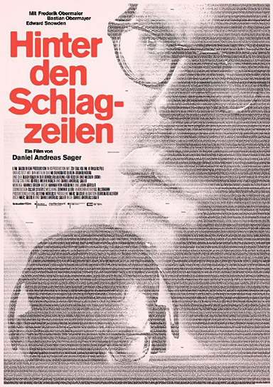 Filmplakat von "Hinter den Schlagzeilen" (2021); Quelle: Real Fiction Filmverleih, DFF