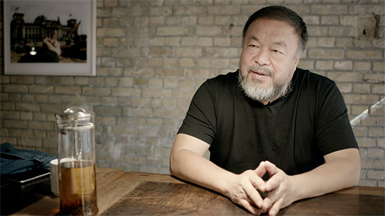 Ai Weiwei in "Why Are We (Not) Creative?" (2021); Quelle: Rise and Shine Cinema, DFF