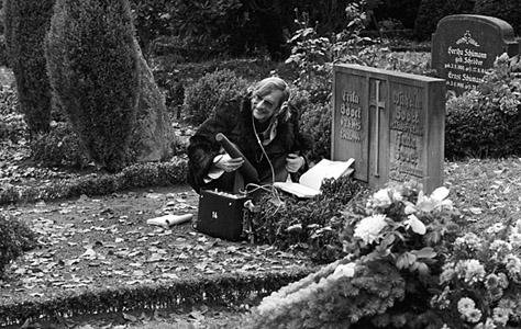 Fritz Müller-Scherz bei den Dreharbeiten zu "Fontane Effi Briest" (1974); © DFF/Sammlung Peter Gauhe, Foto: Peter Gauhe