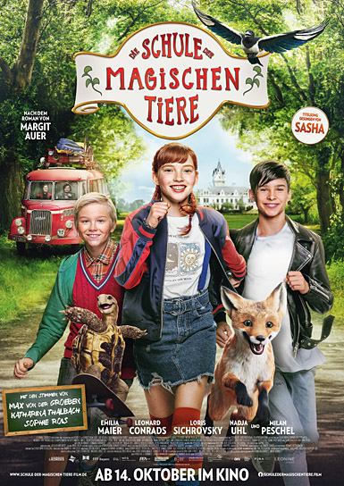 Filmplakat von "Die Schule der magischen Tiere"  (2020); Quelle: LEONINE Distribution, DFF