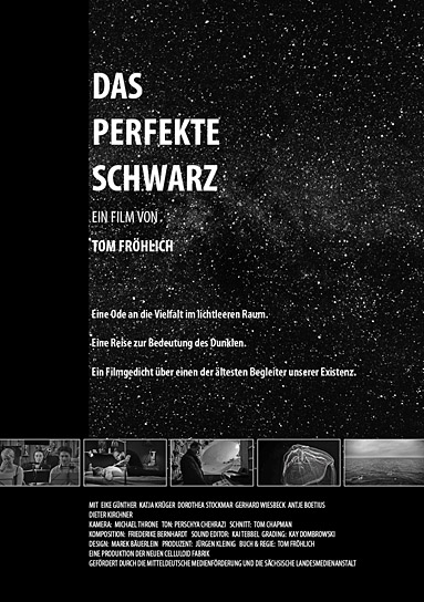 Filmplakat von "Das perfekte Schwarz" (2019); Quelle: Film Kino Text, DFF