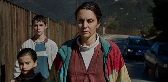 Alja Šantić, Muharem Hamzić, Nada Šargin (v.l.n.r.) in "Vater - Otac" (2020); Quelle: Barnsteiner Film, DFF, © Film House Baš Čelik