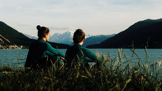 Giulia Goldammer, Barbara Krzoska (v.l.n.r.) in "Windstill" (2020); Quelle: W-film, DFF, © W-film