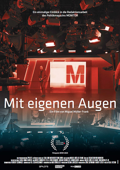 Filmplakat von "Mit eigenen Augen" (2020); Quelle: Real Fiction Filmverleih, DFF