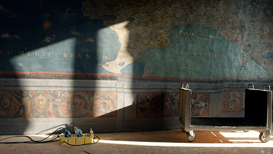 "In den Uffizien" (2021); Quelle: Piffl Medien, DFF, © zero one film