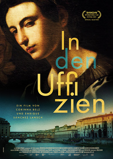 Filmplakat von "In den Uffizien" (2021); Quelle: Piffl Medien, DFF, © zero one film