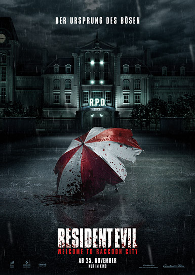 Teaserplakat von "Resident Evil: Welcome to Raccoon City" (2020); Quelle: Constantin Film Verleih, DFF