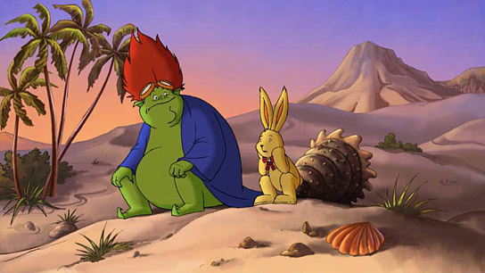 "Felix - Ein Hase auf Weltreise" (2005); Quelle: UIP, DFF, © Universal Pictures, Coppenrath Verlag