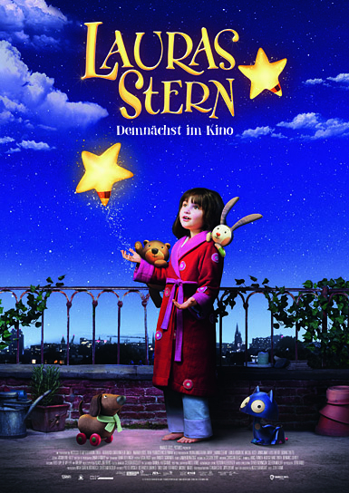 Filmplakat von "Lauras Stern" (2021); Quelle: Warner Bros. Pictures Germany, DFF