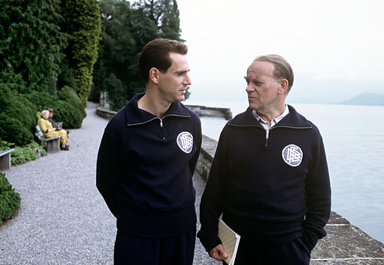 Knut Hartwig, Peter Franke (v.l.n.r.) in "Das Wunder von Bern" (2003); Quelle: Senator Film Verleih, DFF