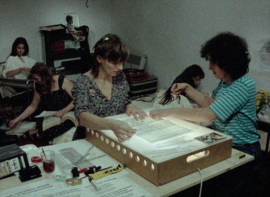 Angelika Rommel (Mitte) in "Der subjektive Faktor" (1981); Quelle: Deutsche Kinemathek