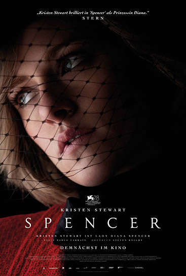 Filmplakat von "Spencer" (2021); Quelle: DCM Film Distribution, DFF