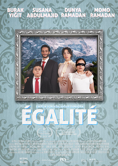 Filmplakat von "Égalité" (2021); Quelle: Alpha Centauri Studios, DFF