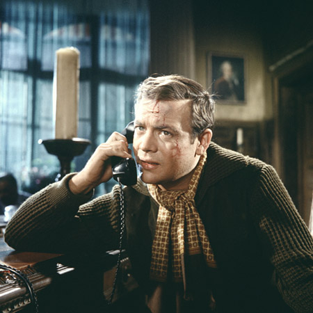 Klausjürgen Wussow in "Agatha, laß das Morden sein" (1960); Quelle: DFF/Kineos Sammlung